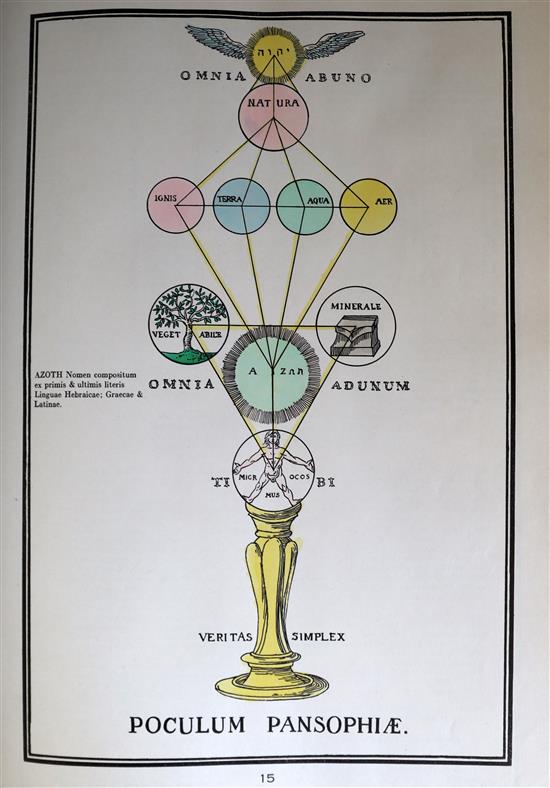 Rosicrucians - Secret Symbols of the Rosicrucians, folio, The Aries Press, Chicago 1935, Lawrence, T.E. - Seven